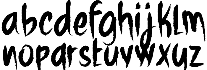 WHITE_SHARK_CRE Font LOWERCASE