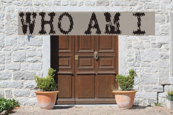WHO AM I Font examples