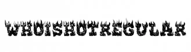 WHO IS HOT Regular  Descarca Fonturi Gratis