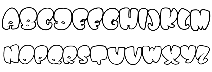 WHOA SAUCE PERSONAL USE Bold Schriftart Kleinbuchstaben