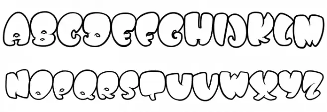 WHOA SAUCE PERSONAL USE Bold Schriftart Kleinbuchstaben