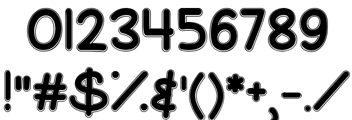 Whale I Tried Regular Font OTHER CHARS