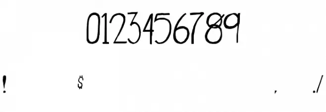 WhaleWatching-Regular Font OTHER CHARS