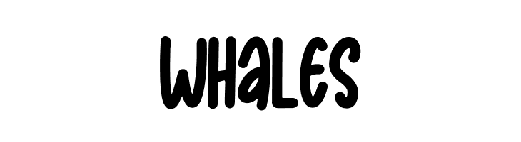 Whales  baixar fontes gratis