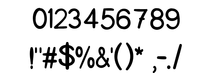 Whallmark Serif Font OTHER CHARS