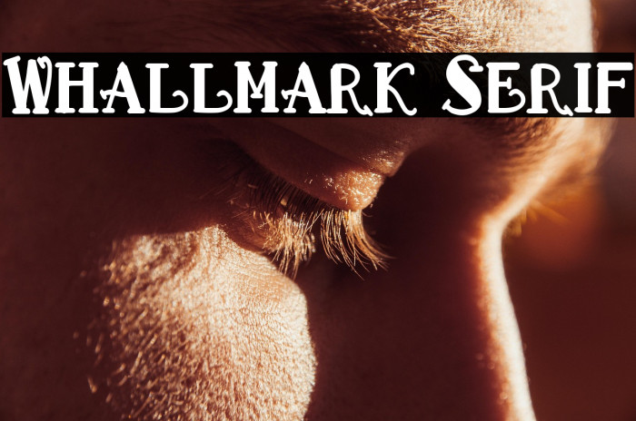 Whallmark Serif Example 3