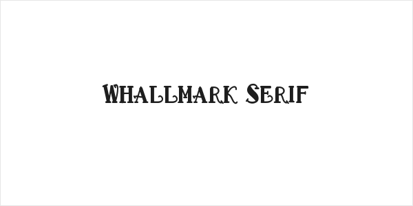 Whallmark Serif Logo