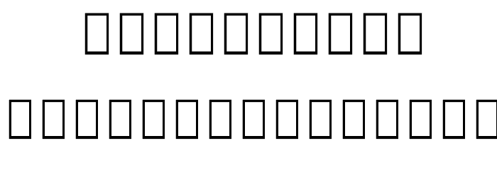 Wham! Font OTHER CHARS