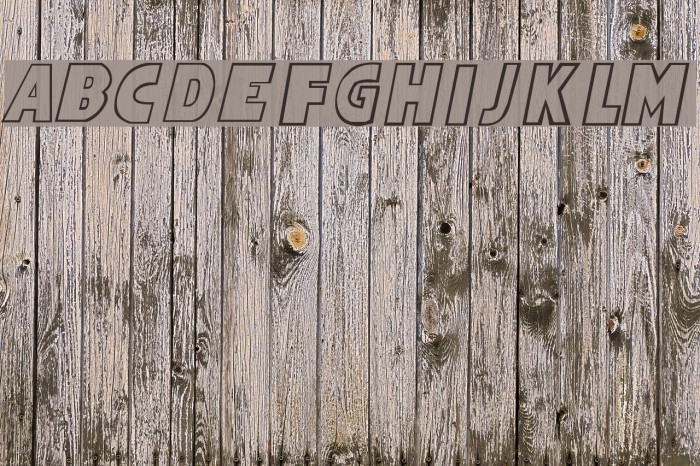 Wham! Font examples