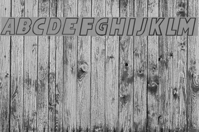 Wham! Schriftart examples