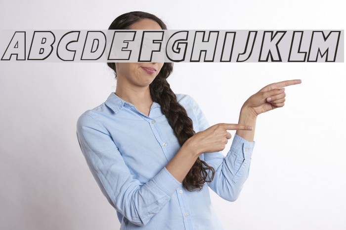Wham! Font examples