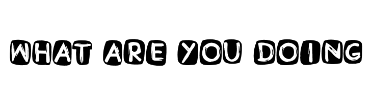 What Are You Doing  baixar fontes gratis