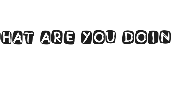 What Are You Doing Logo