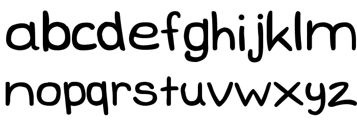 What Do We Do All Day Font LOWERCASE