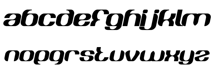 What Ever You Are Bold Italic Font LOWERCASE