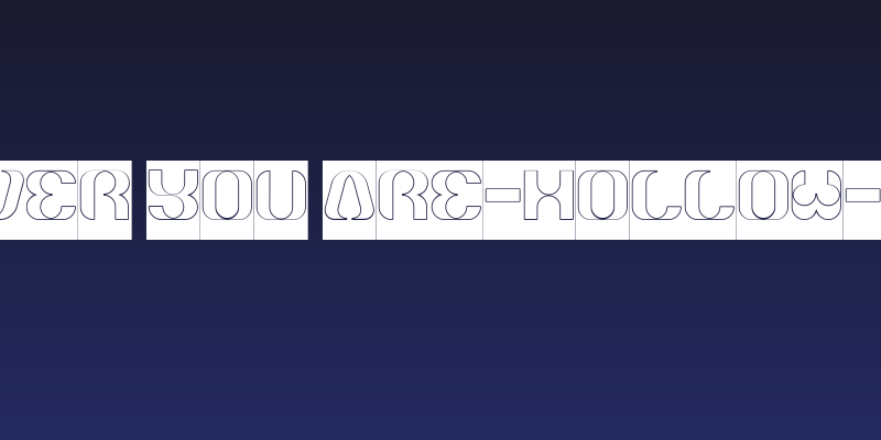 What Ever You Are-Hollow-Invers Social Header