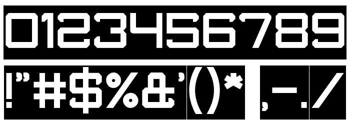 What The FUN-Inverse Font OTHER CHARS