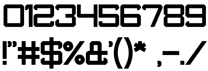 What The FUN Font OTHER CHARS