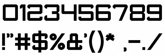 What The FUN Font OTHER CHARS