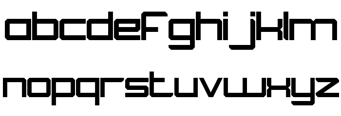 What The FUN Font LOWERCASE