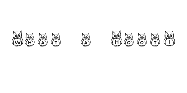 What a Hoot! Logo