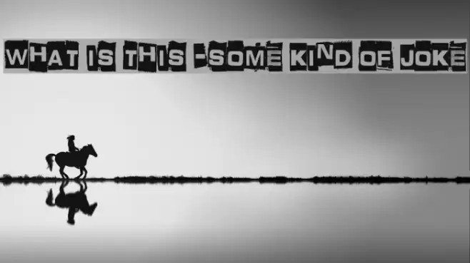 What is this -some kind of joke Caratteri examples