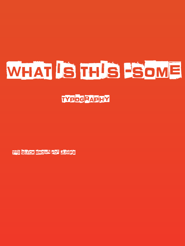 What is this -some kind of joke Poster