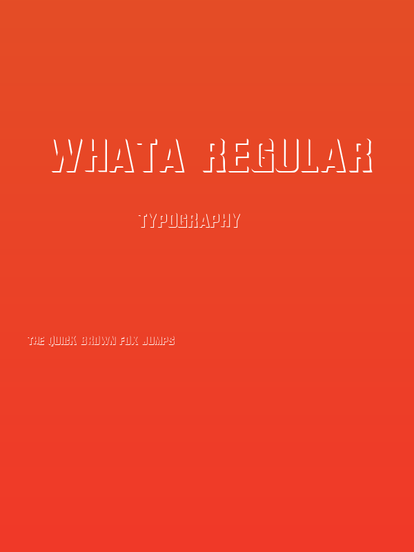 WhatA Regular Poster