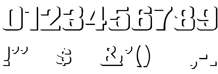 WhatA-Relief Wd Font OTHER CHARS