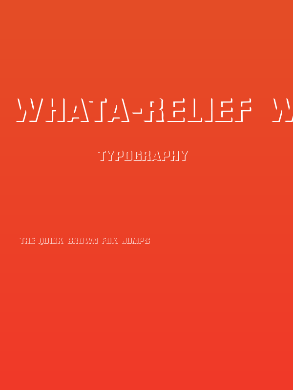 WhatA-Relief Wd Poster