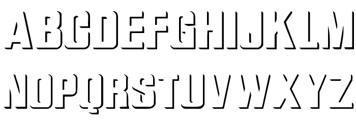 WhatA-Relief Font LOWERCASE