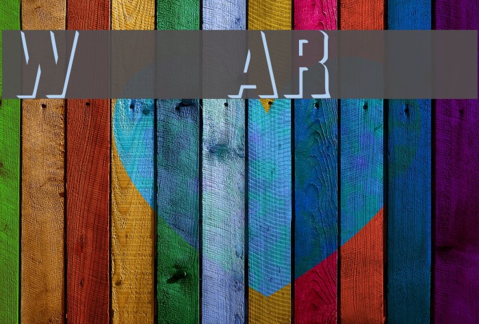 WhatARelief Schriftart examples