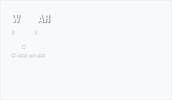 WhatARelief Business Card