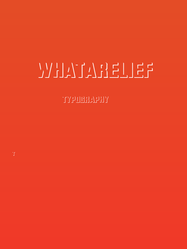 WhatARelief Poster