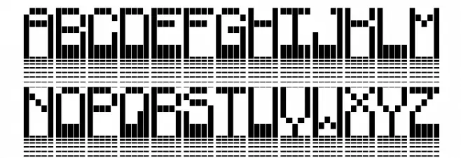 WhatUP Schriftart Groß