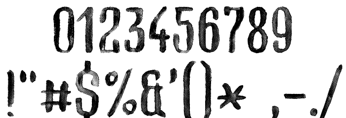Whatacolour Font OTHER CHARS