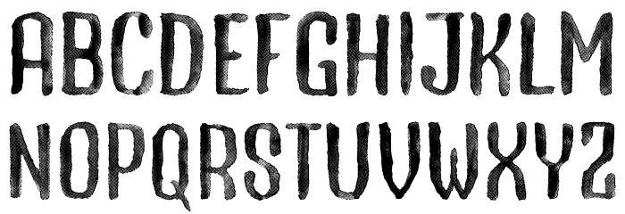 Whatacolour Font LOWERCASE