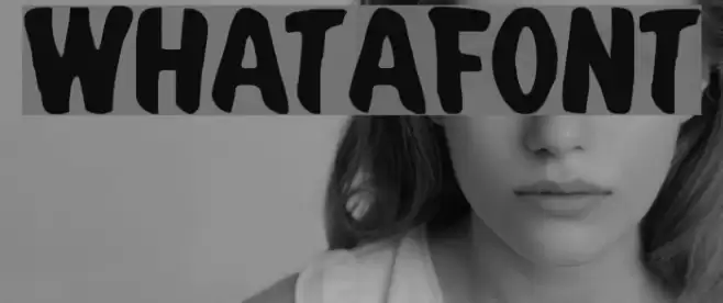 Whatafont Font examples