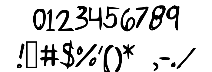Whatamess Font OTHER CHARS