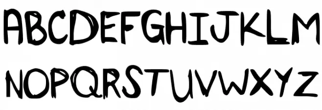 Whatamess Font Litere mari