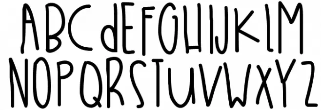 WhatchuThinkBabe Шрифта ВЕРХНИЙ