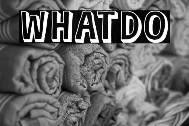 Whatdo Font examples