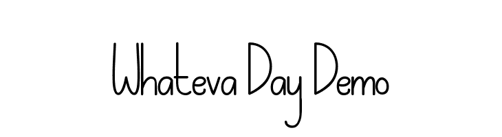 Whateva Day Demo  font caratteri gratis
