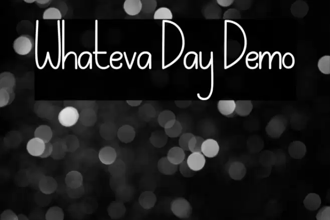 Whateva Day Demo Polices examples