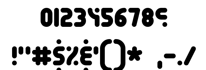 Whatever BRK Font OTHER CHARS