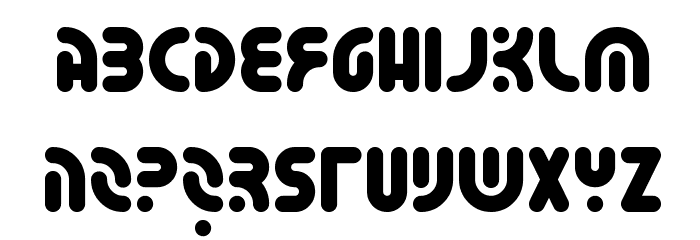 Whatever BRK Font LOWERCASE