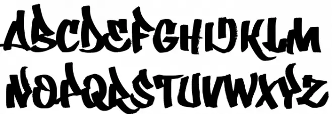 Whatka! Schriftart Groß