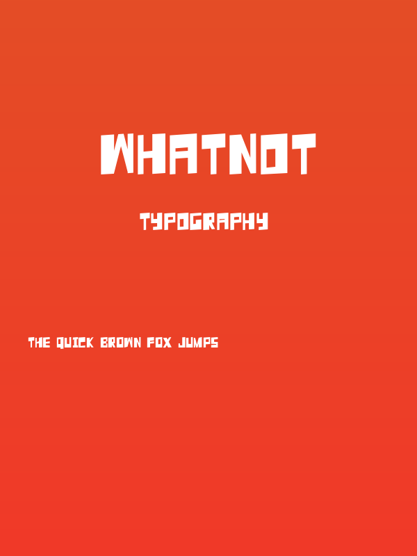Whatnot Poster