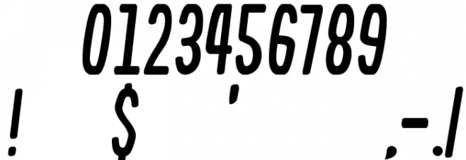 What's Love? Konnamozi フォント その他の文字