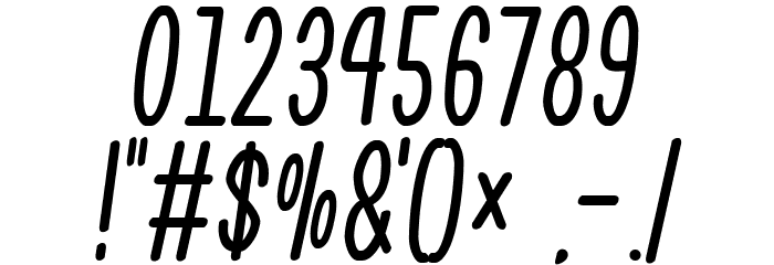 What's Love? Oshare Font OTHER CHARS